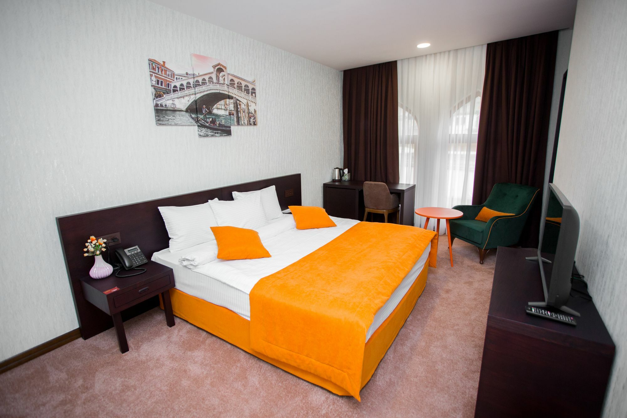 Da Vinci Hotel Baky Esterno foto